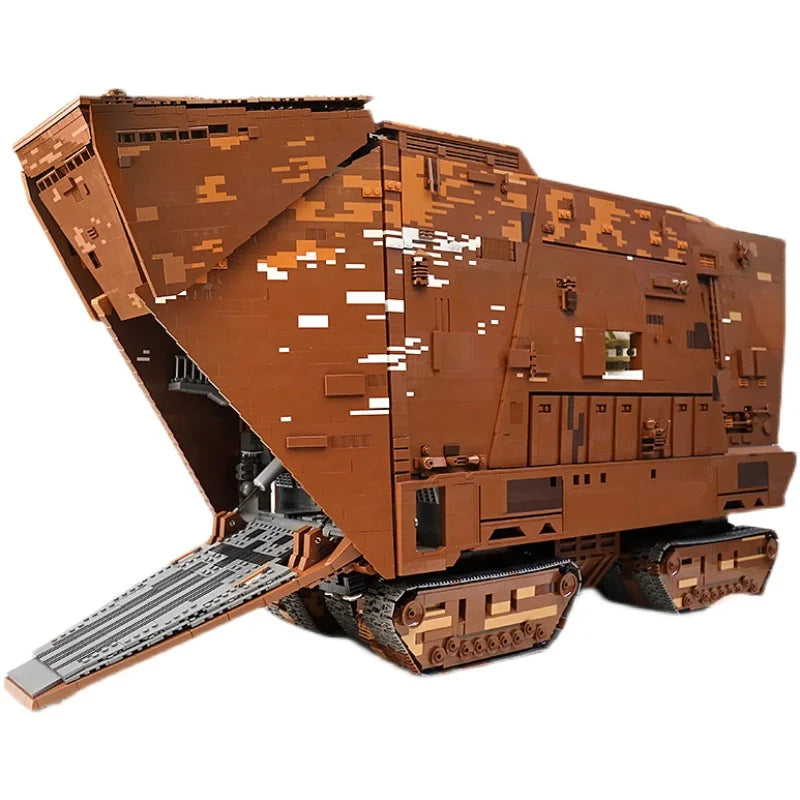 MOULD KING 21009 Star Toys Wars Compatible MOC-13289 13168PCS Cavegod UCS Sandcrawler Assembly Kits RC Building Blocks Brick