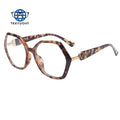 Teenyoun New Trendy Tr90 Polygonal Glasses Frame Fashion Simple Anti Blue Light Female Large Optical