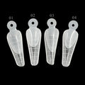 BIN Hot Sale French Dual Form Nail System Extension Nail Tips Mold Nail Forms Sticker