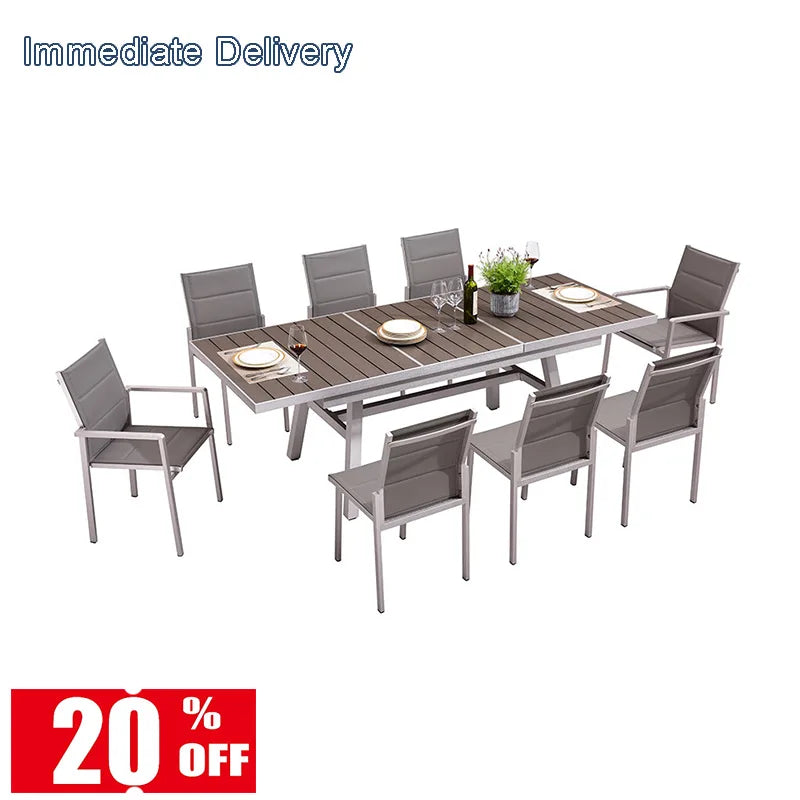 Discount Furniture Patio Furniture Outdoor Garden Dining Table Garden Table and Chairs Set