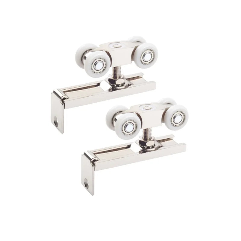 Modern Heavy-duty Wooden Sliding Door Rollers Wheels for Apartment Use 80kg Capacity Lifetime Warranty