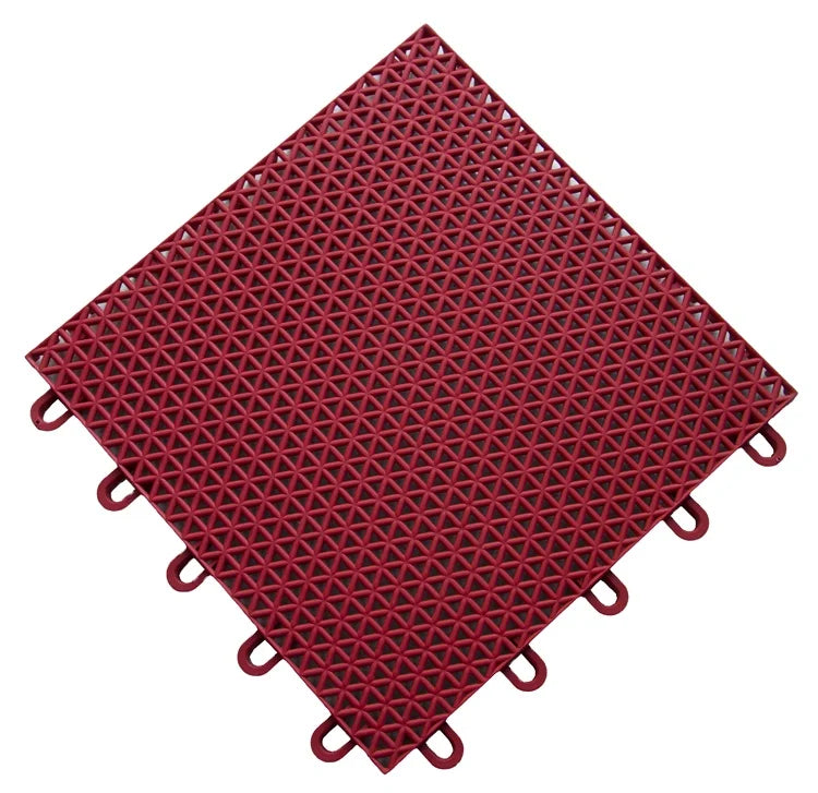 Anti-slip Plastic Interlocking Floor Outdoor/indoor Tiles Court Flooring for Basketball Tennis