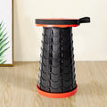 Wholesale Price Outdoor Portable Lightweight Folding Retractable PP Camping Stool with Storage Ottoman for Warehouse Bedroom Use