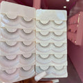 Lash Extensions Practice Lash Strips Tray clear Band Lashes Practice Accessoires Pour Cils