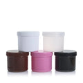 250g Round PP Plastic Cream Jars Cups Wide Mouth Bottles Facial Scrubs Gel Cream Jars Empty Lotion Containers