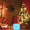 Modern RGB 30cm LED Cube Glowing Plastic Light Cube Furniture AC/DC Power Supply Indoor IP68 Christmas Lighting Decoration