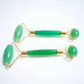 2026 Hot Sales Body Massage Tool Relief and Cellulite Reduction Natural Green Aventurine Facial Roller Wholesale Japan Skin Care