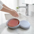 Eco-friendly Zero Waste Plastic Free Lock Close Bamboo Soap Box Lid Modern Luxury Design Bathroom Shower Bar Soap Holder Dish
