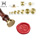 OEM/ODM Custom Wax Seal  LoGo Round Square 25mm 30mm 35mm  Wax Seal Stamp