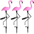 C205 New Solar-Powered Plastic Bird Garden Ornament Floor Decorative Light for Home Decoration