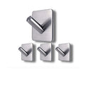 Premium Quality Stick Hooks Stainless Steel Peel Silver Shower Inside Clock Waterproof Kitchen Heavy Duty Hook Towel Hook