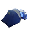 4-Person Family Waterproof UV-resistant Four-season Camouflage Tent Glass Fiber Poles Polyester Fabric 2 Rooms 1 Living Camping MegaBDM
