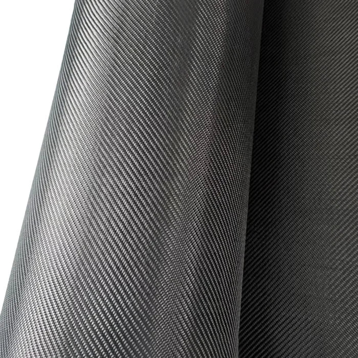 Hot Selling 1K 93G Carbon Fiber Twill Fabric Roll Woven for Cars Shoes Bags Blankets Luggage Outdoor Use Fireproof Feature