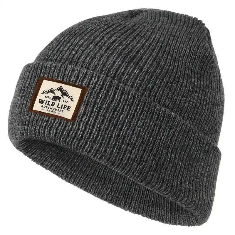 Custom Factory Design Beanies Warm Cuffed Knitted Winter Hats for Men Women Acrylic Plain Skull Caps with Common Fabric Feature