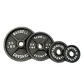 2-Inch Center Hole Cast Iron Bumper Plate Standard Barbell Weightlifting Disc Plate for Weight Training