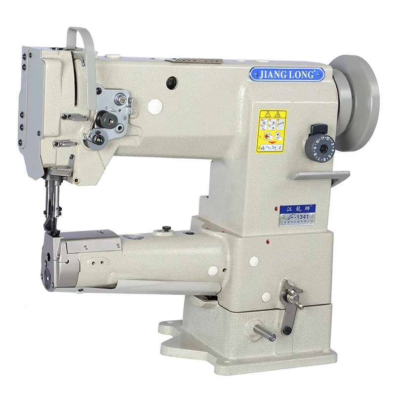 1341 Maquina Para Coser Sacos Hemming Compound Feed Luggage Making Walking Foot Industrial Long Cylinder Arm Sewing Machine