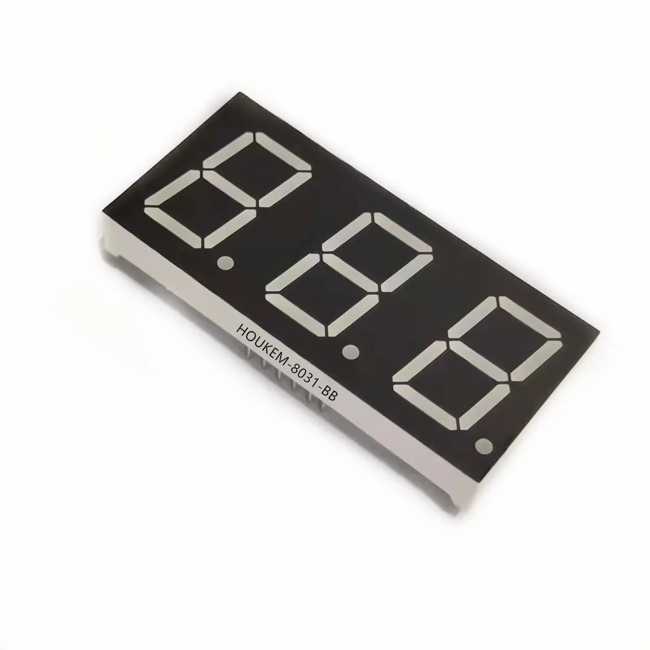 Blue Color 0.8 Inch 3 Digit Big FND 7 Segment Display 8031