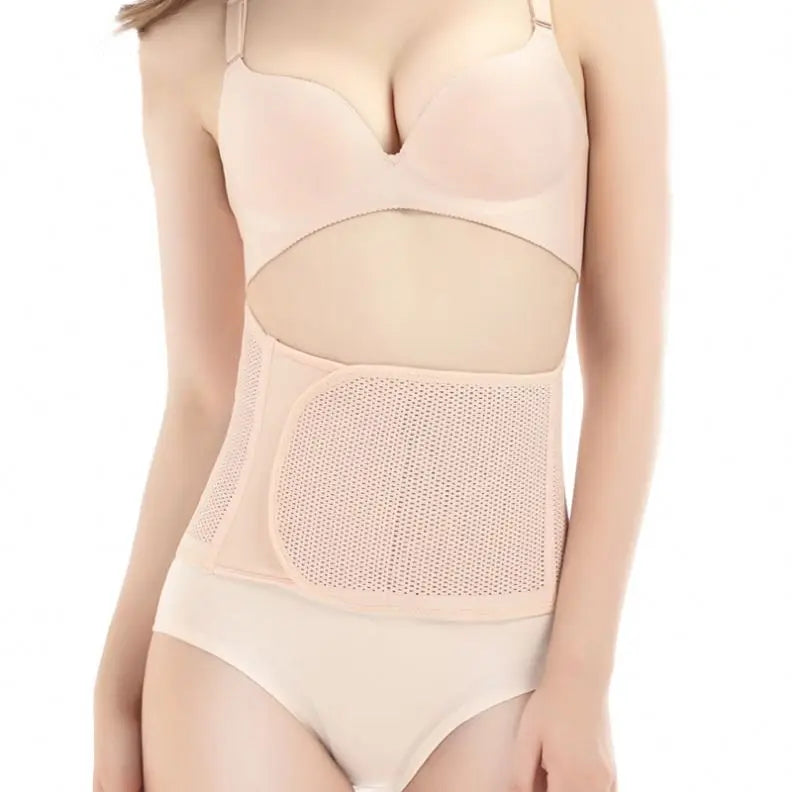 Factory Directly Breathable Abdominal Binder Postpartum Belly Recovery Band Belt After C Section