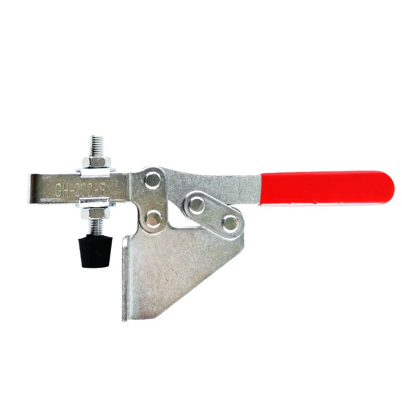 GH-202-F Antislip Red Horizontal Quick Release Hand Tool Toggle Clamp