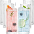 New Designer Luxury Juice Glasses Custom Color Drinking Glass with logo