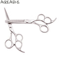 Professional Hair Cutting Scissors 5.5'' 6" AQIABI 440C Thinning Shears Sharp Blade Tip Three Hole Handle Right-Handed A9011