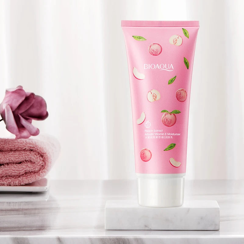 BIOAQUA Peach Lactic Acid Bacteria Skin Smooth Moisturizer Nourishing Body Lotion