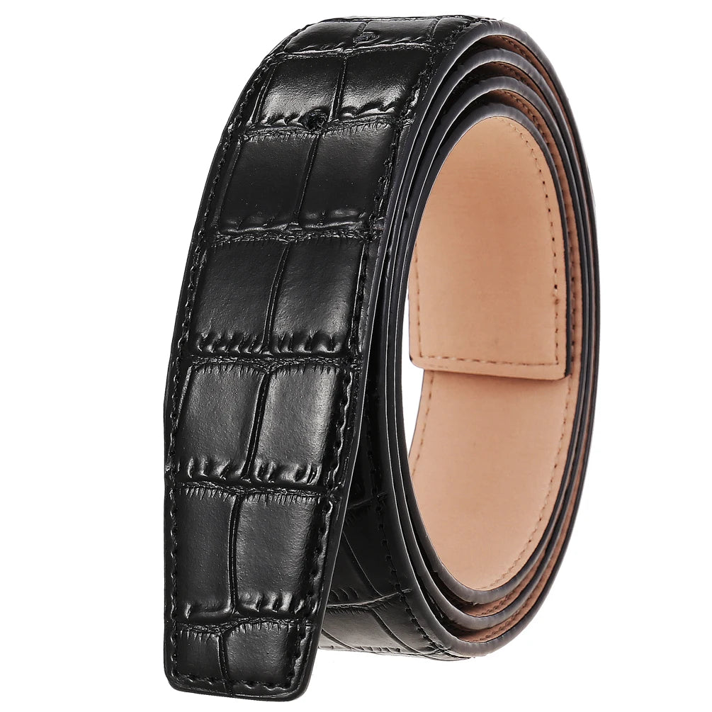 LY38-3852  Genuine Leather 3.8CM Colorful Punching Belt Spot Wholesale