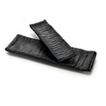 Wholesale Restaurant Sushi Dinnerware BBQ Serving 12.5 Inch Black Matte Rectangle Melamine Plate