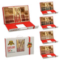 Stainless Steel Luxury Gold Flatware Set Nordic Home 24pcs Cutlery Set With Box