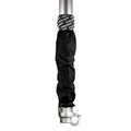 Forksaver Black Front Bicycle Fork Socks for 45mm to 48mm Stems for BMX Riding with Disc Brake and Alloy Crown