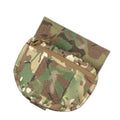 Cordura FC Drop Pouch Chest Rigs Tactical Vest Bag with Zipper Closure and Bottom Elastic Band for Tactical Chest Hangers
