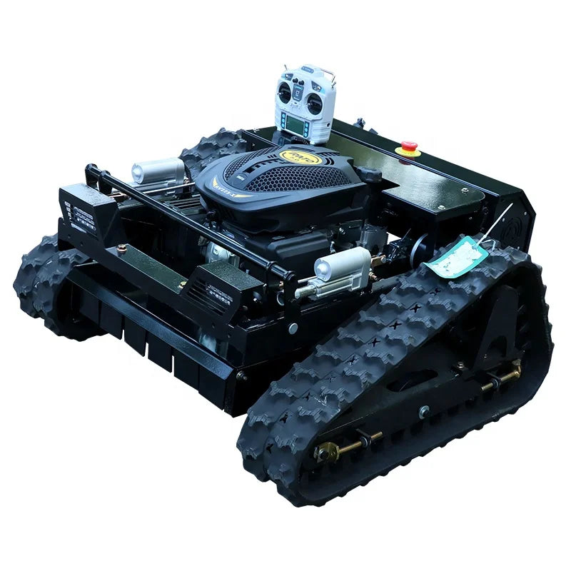 AWY-550 Gasoline Remote Control Lawn Mower Best Selling 24V Machine for Farmers Hot Sale Grass Cutting Machine