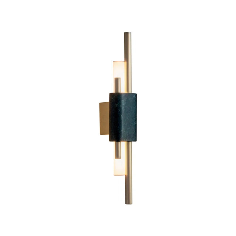 Switch Control Nordic Modern Design Metal Wall Lamp Gold Luxury Marble Led Wall Lamp for Living Room