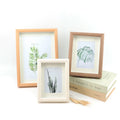 New Design Wood Shadow Box Frame Wooden Picture Frame With Red Wooden Hearts Wedding Frame