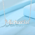 Personalized Custom Name Necklace Fine Jewelry Alphabetic 925 Sterling Silver Letter Necklace