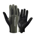 ROCKBROS Touch Screen Full Finger Cycling Gloves Summer Breathable MTB Road Bike Riding Gloves Women Men Bicycle Glove