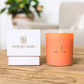 Luxury Fancy Design Jar for Candle 6oz8oz9oz10oz Glass Candle Jar with Gift Set