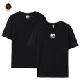 Wholesale Custom Your Brand Logo 100% Cotton Tshirt Blank Men T Shirt Plain Casual Men's T-shirts