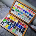 36 Color Solid Watercolor Pigment Set Acrylic Painting Professional Art Painting Nail Art Halo Dyeing Pearl Other Nail Supplies