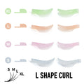 Professional Mixed Color Lash Lift Silicone Pads Reusable Lash Lift Shield No Glue  Eyelash Shield Salon Perm Lash Lift Rod