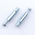 ISO Certified M6*35mm Metric Carbon Steel Zinc Plated Furniture Connecting Cam Dowel Bolt Screw for Cabinet