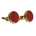 Wholesale Stand Agate Stone Elegant Cufflinks Custom Mens Suit Shirt Fashion Accessory Wedding Tuxedo Trendy Jewelry Gift Set