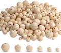 Unfinished Natural Wooden Beads with Hole for DIY Crafts 6mm 8mm 10mm 12mm 14mm 16mm 20mm Wood Bead for Garland and Decorations