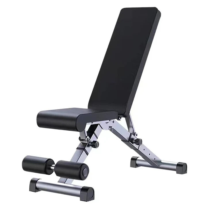 Home Gym Adjustable Weight Bench for Full-Body Workout Metal Folding Incline Decline Bench for Strength Training