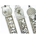 New Retro Zakka Hollow Mixed Style Metal Bookmark Drawing Template Metal Iron Ruler School