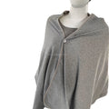 BLOCK EMF Shielding Poncho RF Shielding Shawls Gray/black Color Emf protection Poncho