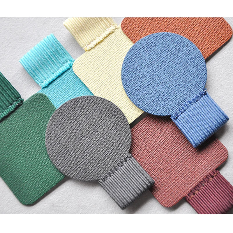 Personalized Blank PU Leather Pen Holder Sublimation Self-Adhesive Solid Color Pen Holder With Elastic Band Loop