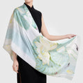 2026 New Premium Fashion 180*90 Ladies Scarf Sublimation Printing Custom Design Logo Polyester Scarf Shawls