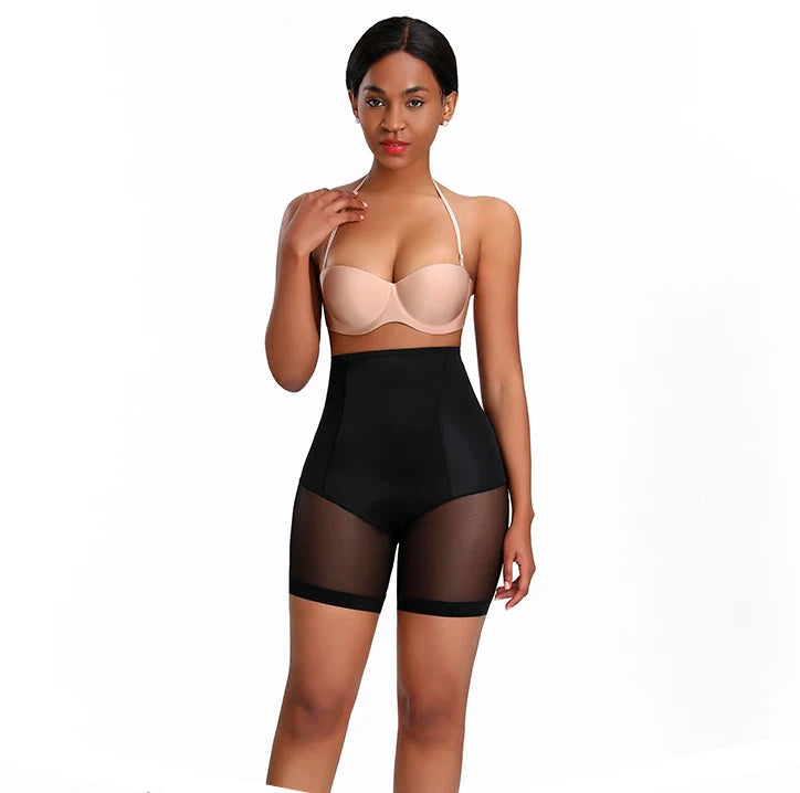 High Quality High Waisted Seamless Stomach Control Briefs Body Building Shapewear Butt Lifter for Women