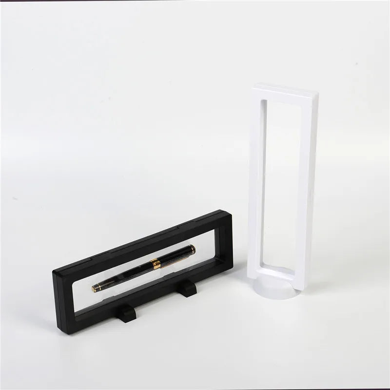 7x23 cm 3D Floating Frame Display Box for Challenge Coins AA Medallions Jewelry Such As Necklace Ring Necklace Ring Boxes
